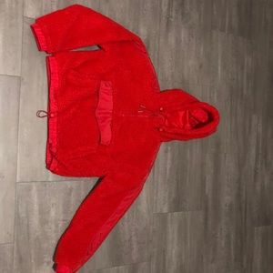Urban Outfitter Fleece Half-Zip Anorak Jacket